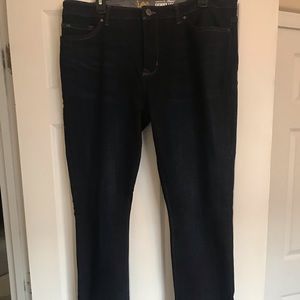 Lee dark skinny jeans